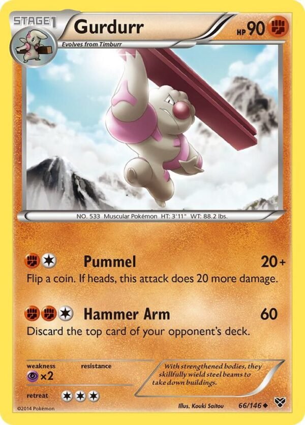Gurdurr 66/146 Normal XY Base Set