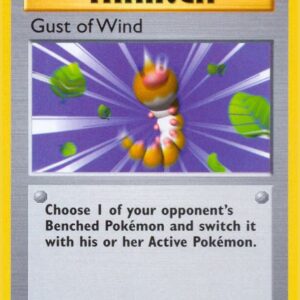 Gust of Wind 093/102 1st Edition Base Set (Shadowless)