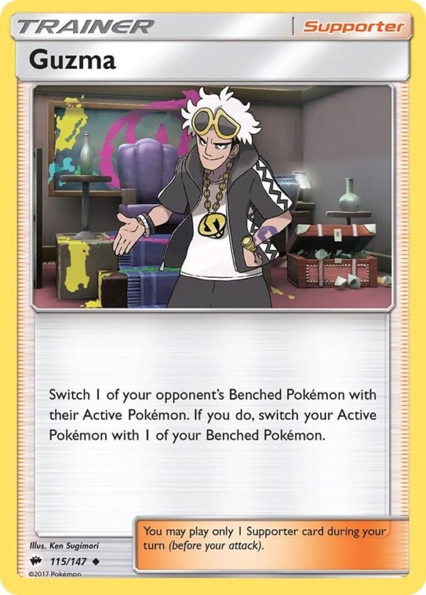 Guzma 115/147 Normal SM – Burning Shadows