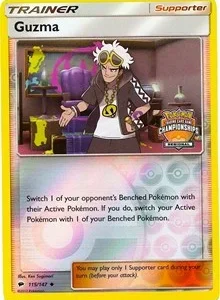 Guzma | 115/147 (Regional Championships) | Reverse Holofoil | League & Championship Cards