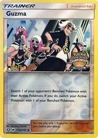 Guzma | 115a/147 (Regional Championships) [Staff] | Reverse Holofoil | League & Championship Cards