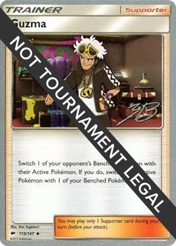 Guzma 2017 (Zachary Bokhari) 115/147 Normal World Championship Decks Guzma 2017 (Zachary Bokhari) 115/147 Normal World Championship Decks