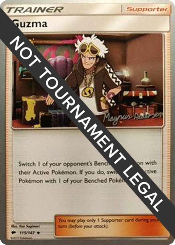 Guzma 2018 (Magnus Pedersen) 115/147 Normal World Championship Decks Guzma 2018 (Magnus Pedersen) 115/147 Normal World Championship Decks