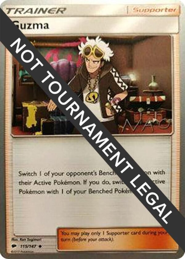 Guzma 2018 (Naohito Inoue) 115/147 Normal World Championship Decks Guzma 2018 (Naohito Inoue) 115/147 Normal World Championship Decks