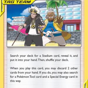 Guzma & Hala 193/236 Reverse Holofoil SM – Cosmic Eclipse Guzma & Hala 193/236 Reverse Holofoil SM – Cosmic Eclipse