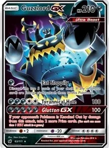 Guzzlord GX | 63/111 | Holofoil | SM - Crimson Invasion