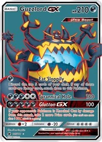 Guzzlord GX (Full Art) | 105/111 | Holofoil | SM - Crimson Invasion