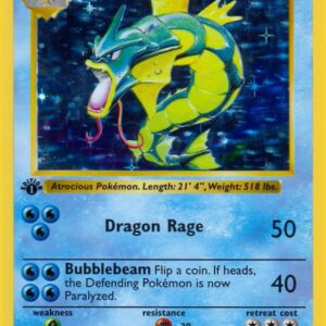 Gyarados 006/102 1st Edition Holofoil Base Set (Shadowless) Gyarados 006/102 1st Edition Holofoil Base Set (Shadowless)