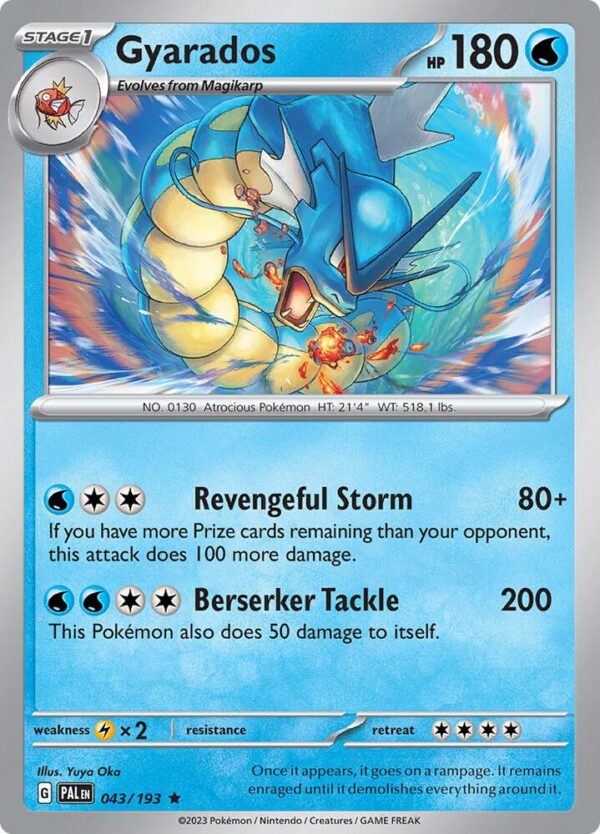 Gyarados 043/193 Holofoil SV02: Paldea Evolved