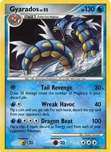 Gyarados | 19/100 (DP Stormfront) | 019/100 | Holofoil | Deck Exclusives