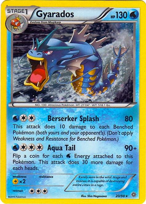 Gyarados 20/98 (Cosmos Holo) 020/098 Holofoil Miscellaneous Cards & Products Gyarados 20/98 (Cosmos Holo) 020/098 Holofoil Miscellaneous Cards & Products