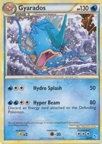 Gyarados (#20 Non-Holo) | 20/30 | Normal | HGSS Trainer Kit: Gyarados & Raichu