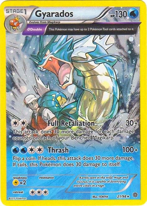 Gyarados 21/98 (Cosmos Holo) 021/098 Holofoil Miscellaneous Cards & Products