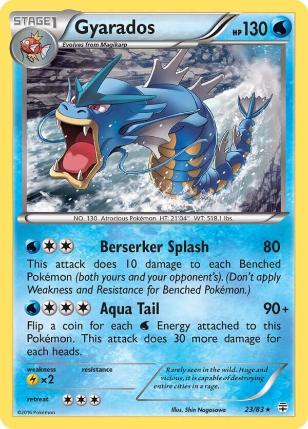 Gyarados 23/83 Normal Generations