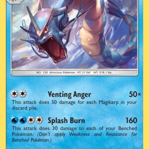 Gyarados 33/147 Holofoil SM – Burning Shadows