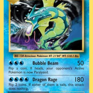Gyarados 34/108 Reverse Holofoil XY – Evolutions