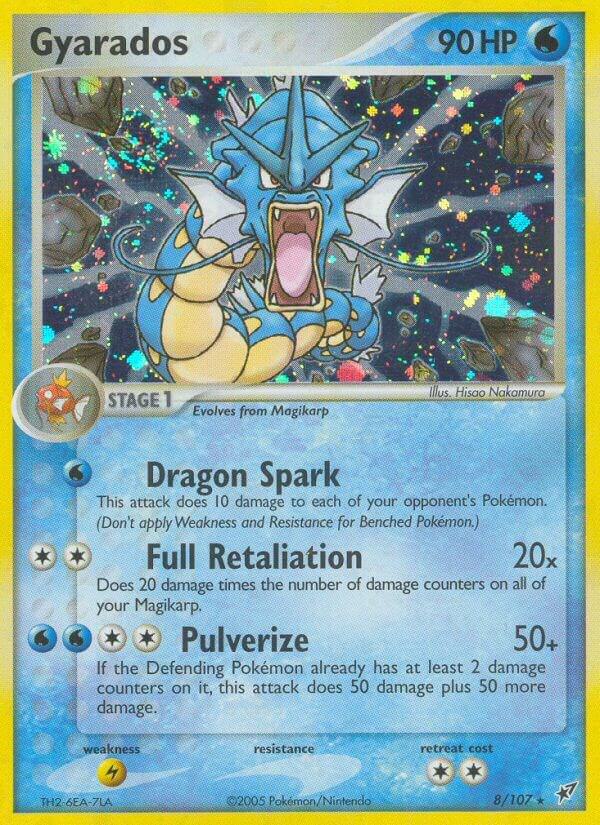 Gyarados 8/107 Holofoil Deoxys Gyarados 8/107 Holofoil Deoxys
