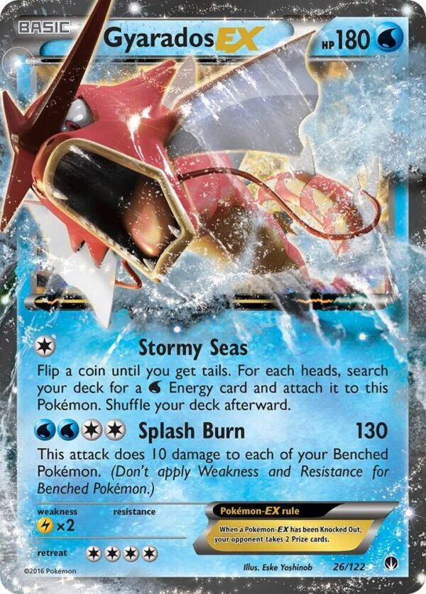 Gyarados EX 26/122 Holofoil XY – BREAKpoint Gyarados EX 26/122 Holofoil XY – BREAKpoint