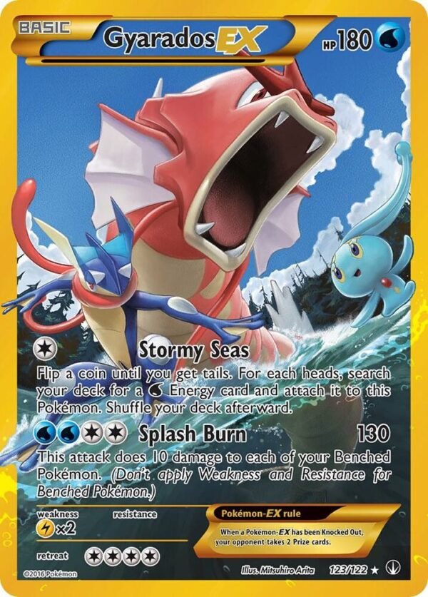 Gyarados EX (Secret) 123/122 Holofoil XY – BREAKpoint