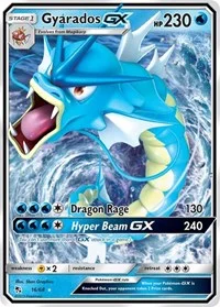 Gyarados GX | 16/68 | Holofoil | Hidden Fates