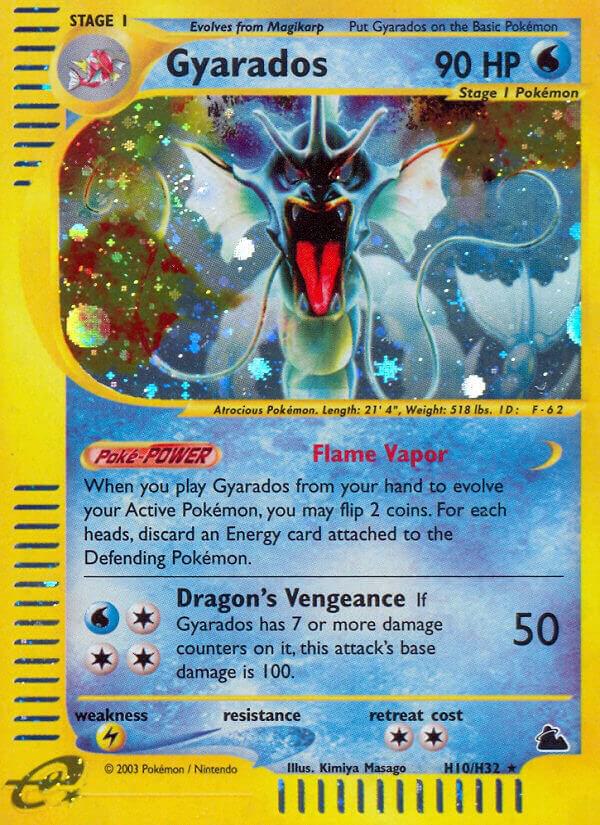 Gyarados (H10) H10/H32 Holofoil Skyridge