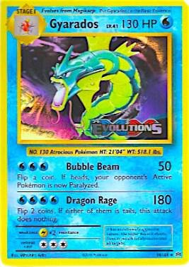 Gyarados (XY Evolutions Prerelease) 34/108 Holofoil XY Promos Gyarados (XY Evolutions Prerelease) 34/108 Holofoil XY Promos