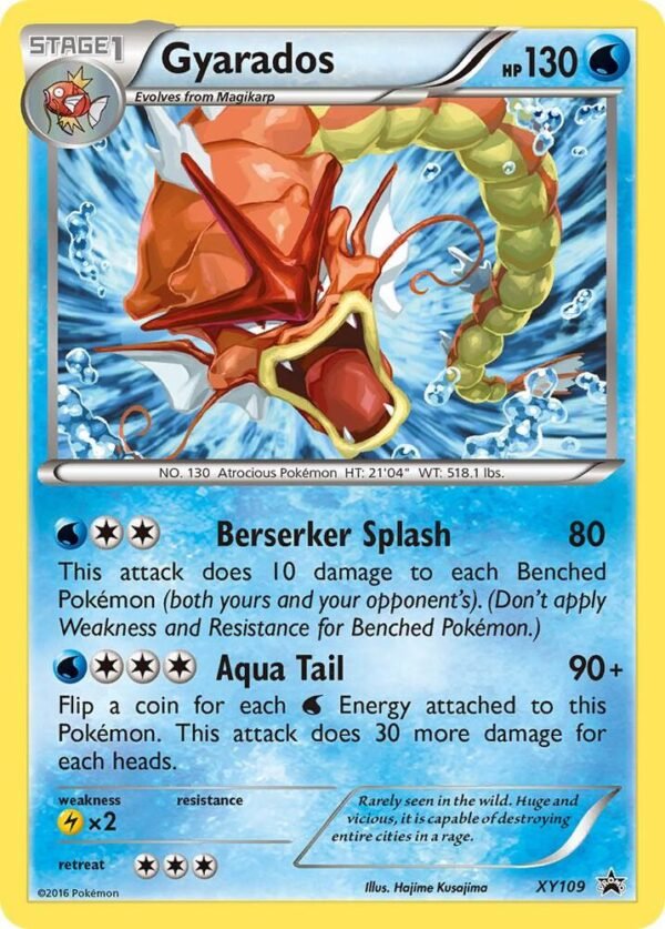 Gyarados XY109 Holofoil XY Promos Gyarados XY109 Holofoil XY Promos