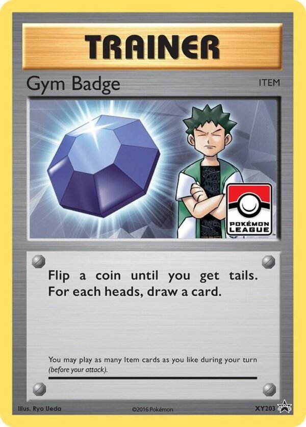Gym Badge (Brock) XY203 Holofoil XY Promos Gym Badge (Brock) XY203 Holofoil XY Promos