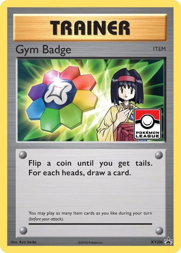 Gym Badge (Erika) XY206 Holofoil XY Promos Gym Badge (Erika) XY206 Holofoil XY Promos