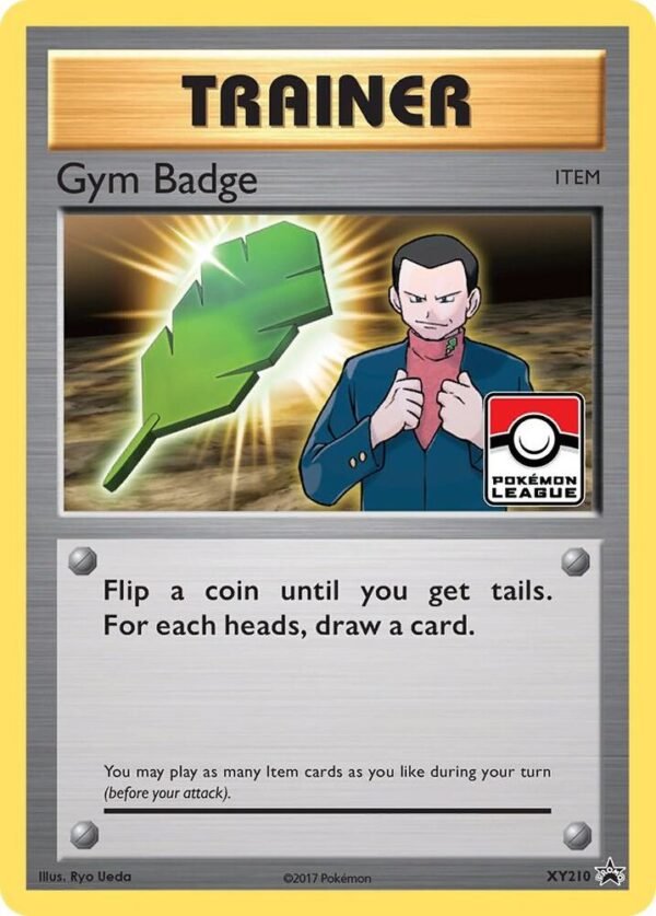 Gym Badge (Giovanni) XY210 Holofoil XY Promos