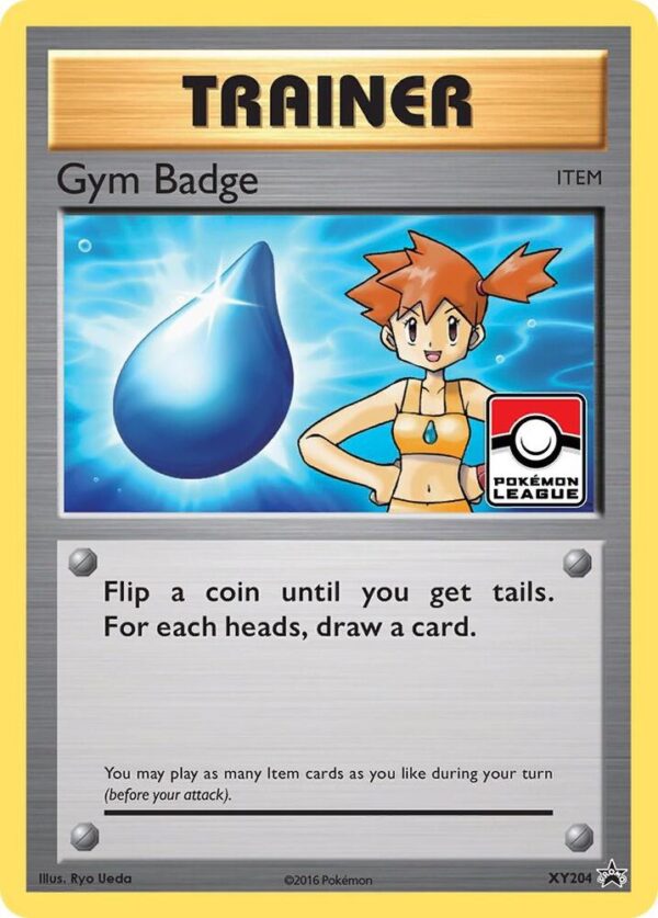 Gym Badge (Misty) XY204 Holofoil XY Promos Gym Badge (Misty) XY204 Holofoil XY Promos