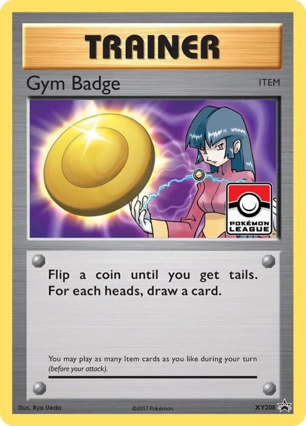 Gym Badge (Sabrina) XY208 Holofoil XY Promos Gym Badge (Sabrina) XY208 Holofoil XY Promos