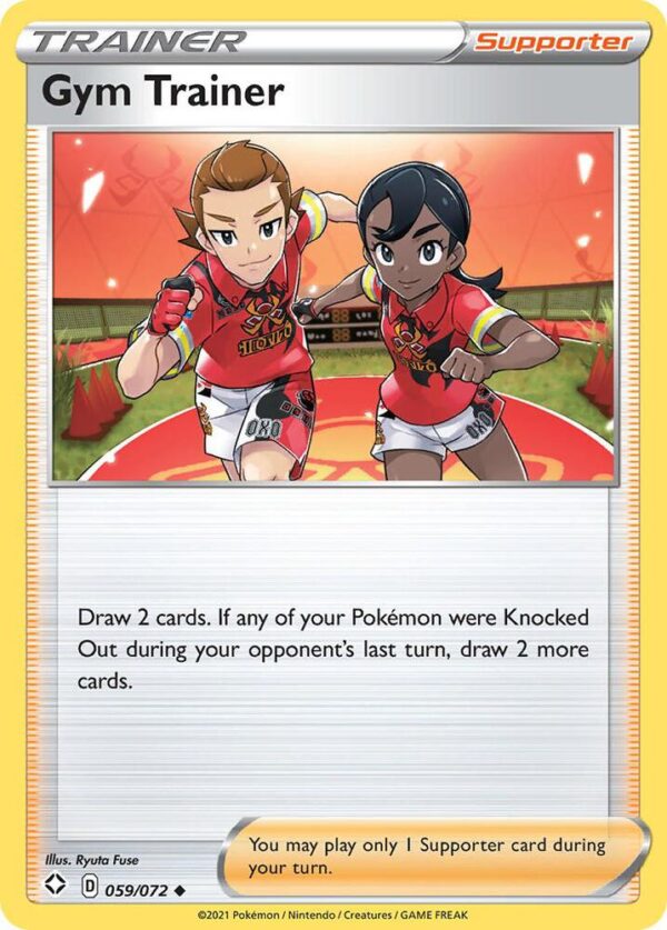 Gym Trainer 059/072 Normal Shining Fates