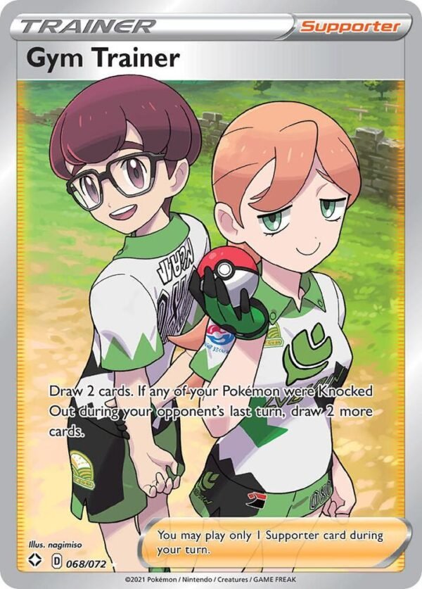 Gym Trainer (Full Art) 068/072 Holofoil Shining Fates Gym Trainer (Full Art) 068/072 Holofoil Shining Fates