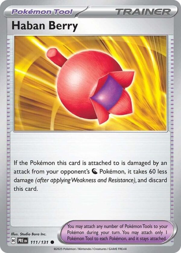 Haban Berry 111/131 Normal SV: Prismatic Evolutions