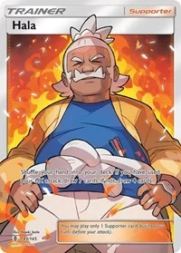 Hala (Full Art) | 143/145 | Holofoil | SM - Guardians Rising