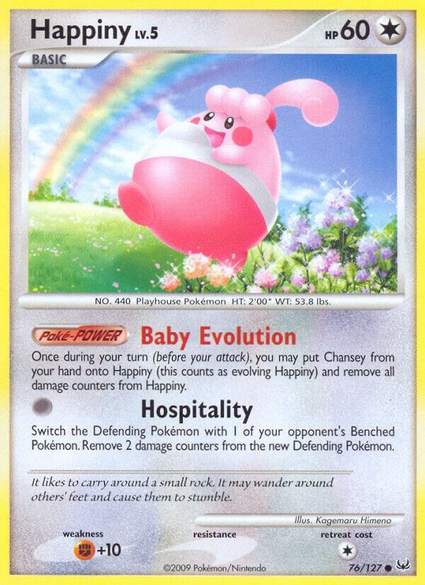 Happiny 76/127 Normal Platinum Happiny 76/127 Normal Platinum