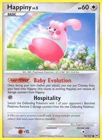 Happiny | 76/127 | Reverse Holofoil | Platinum