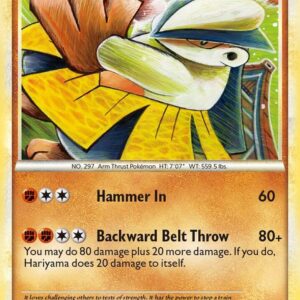 Hariyama 14/90 Reverse Holofoil Undaunted