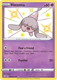 Hatenna | SV054/SV122 | Holofoil | Shining Fates: Shiny Vault