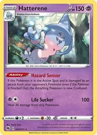 Hatterene | 20/73 | Holofoil | Champion's Path