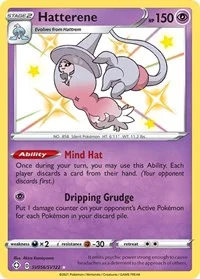 Hatterene | SV056/SV122 | Holofoil | Shining Fates: Shiny Vault