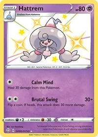 Hattrem | SV055/SV122 | Holofoil | Shining Fates: Shiny Vault