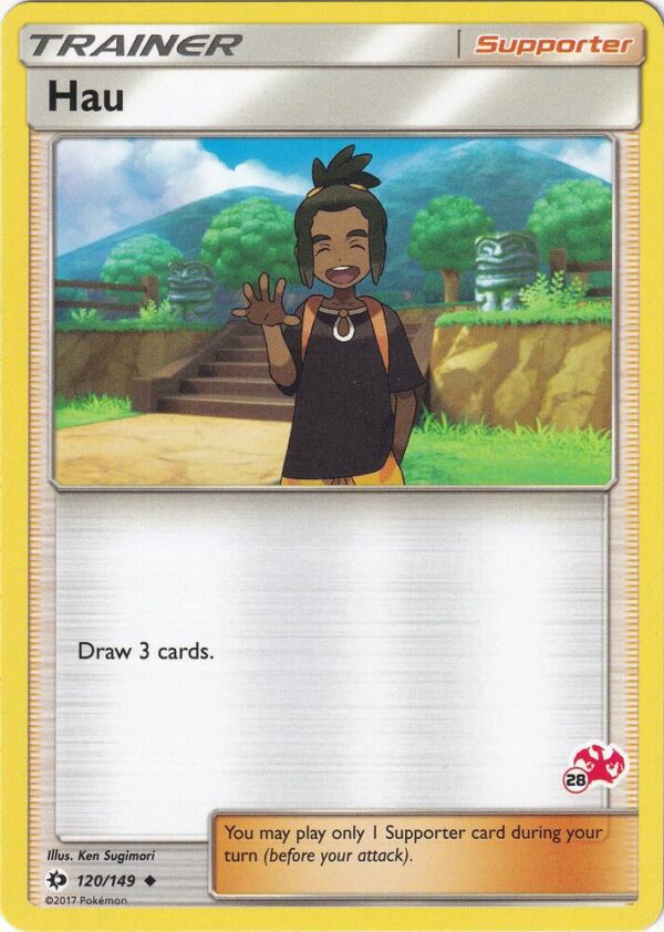 Hau 120/149 (#28 Charizard Stamped) Normal Battle Academy