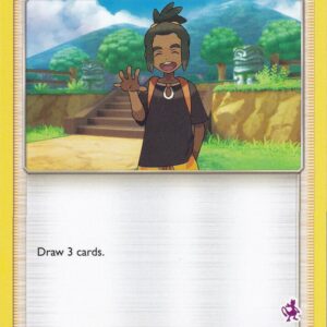 Hau 120/149 (Mewtwo Stamped) Normal Battle Academy Hau 120/149 (Mewtwo Stamped) Normal Battle Academy