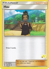 Hau | 120/149 (#13 Pikachu Stamped) | Normal | Battle Academy