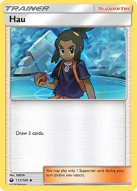 Hau | 132/168 | Reverse Holofoil | SM - Celestial Storm