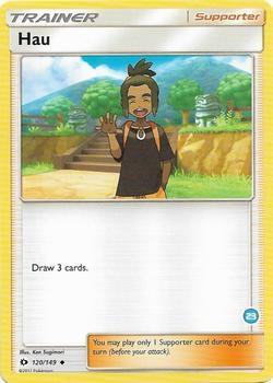 Hau (23) (Alolan Ninetales Half-Deck) 120/149 Normal SM Trainer Kit: Alolan Sandslash & Alolan Ninetales Hau (23) (Alolan Ninetales Half-Deck) 120/149 Normal SM Trainer Kit: Alolan Sandslash & Alolan Ninetales