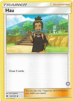 Hau (23) (Alolan Sandslash Half-Deck) 120/149 Normal SM Trainer Kit: Alolan Sandslash & Alolan Ninetales Hau (23) (Alolan Sandslash Half-Deck) 120/149 Normal SM Trainer Kit: Alolan Sandslash & Alolan Ninetales