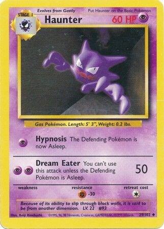 Haunter 029/102 Normal Base Set Haunter 029/102 Normal Base Set